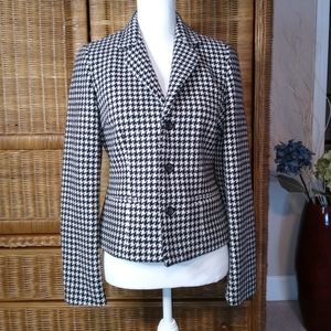 Ralph Lauren Vintage Houndstooth Jacket MEDIUM